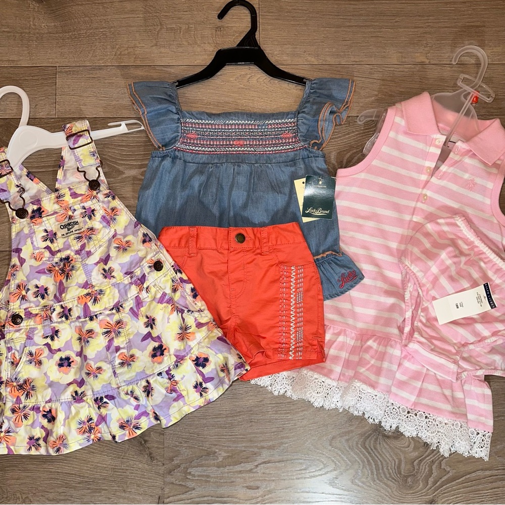 Lucky Brand, OshKosh, Ralph Lauren, toddler 18-24 months